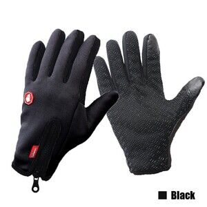 RIGWARL Skeleton Logo Cycling Easy Grabbing - Texting Unisex Gloves - Size Small